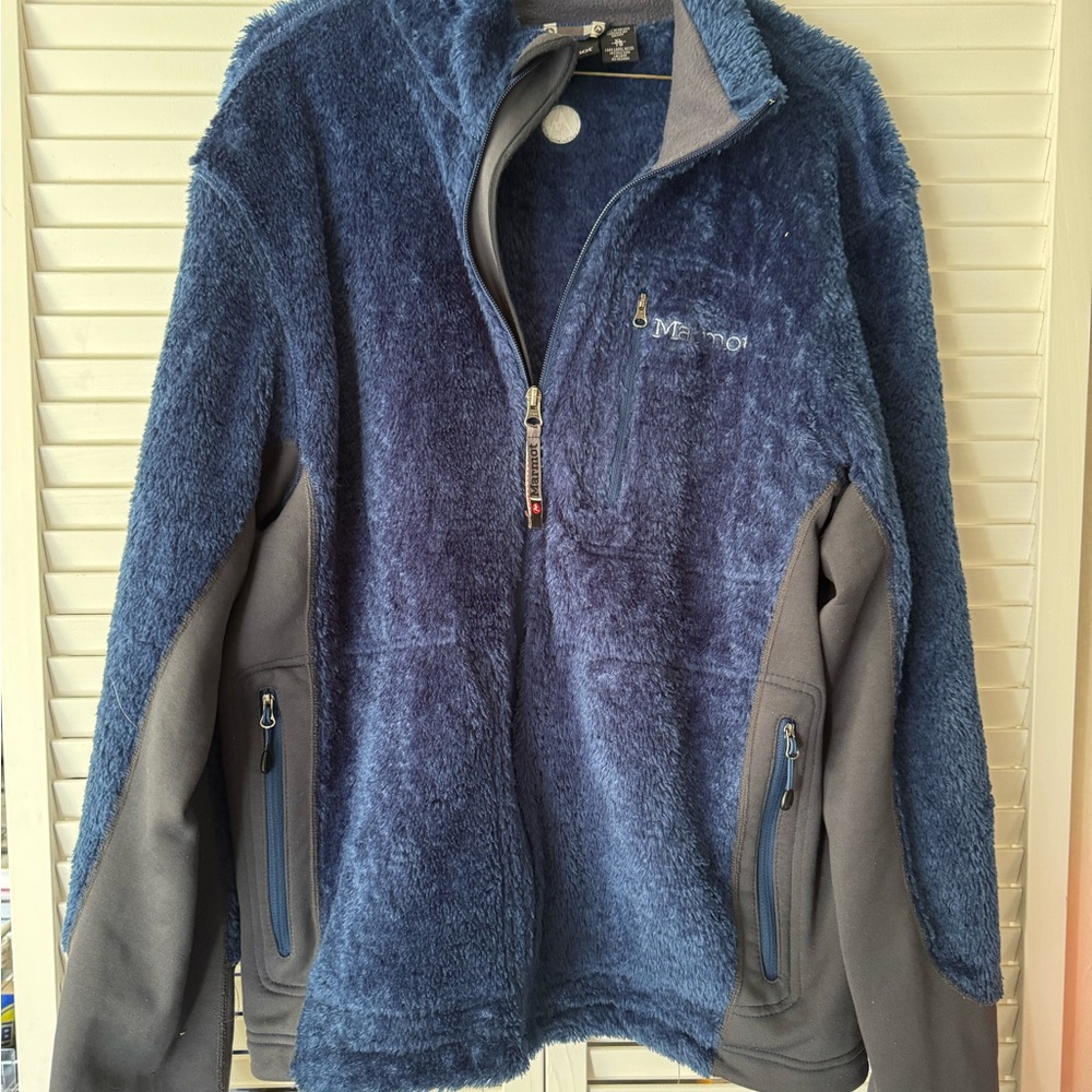 Marmot Mens Full Zip navy fleece Jacket
Size: XL - Picture 3 of 6